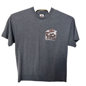 Harley Davidson Skagway Alaska Chilkoot Pass T-Shirt‎ Mens L